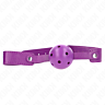 Ball Gag KINK Breathable Purple 4.5cm