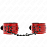 BDSM Restraints KINK Dark Red Wrist Cuffs