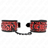 KINK Wrist Restraint Adjustable Red Diamond Pattern