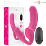 Double Vibrator Intense AMY Remote Control Pink