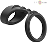 Double Ring Intense Theo Silicone Black