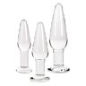 Glass Anal Plugs Pack — S Pleasures APOLLO
