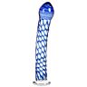 Glass dildo S Pleasures Crystal AQUARIUS