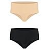 Seamless Panties Bye Bra Highbrief Pack of 2