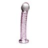 Icicles number 53 hand blown glass massager