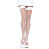 Leg avenue nylon fishnet thigh highs white