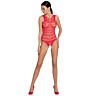 Passion Red Lace Bodystocking