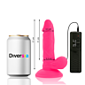 FlexiVibe - Vibrating Dildo 17cm (Pink)
