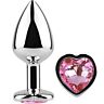 Fuchsia Heart Plug: Seduction in Metal