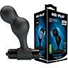 Black Vibrating Butt Plug