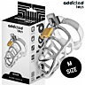Penis Cage Addicted Toys Locked - Silver Lock
