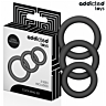 Cock Ring Set Addicted Toys Model 1 Adjustable Comfort