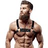 Men's Chest Harness FETISH SUBMISSIVE ATTITUDE M/L Adjustable