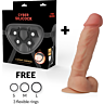 Strap-On Cyber Silicock Oliver 19 cm with 3 Rings