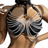 Chest Harness Sublime with Big Ring Chains