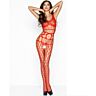 Red Fire Bodystocking