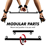 Spreader Bar Fetish Submissive Adjustable and Modular