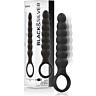Anal Vibrator Black&Silver Bob with 10 Vibration Modes