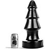 Anal Toy All Black 40 cm - Christmas Tree Design for Advanced Users