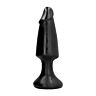 All black plug anal 35cm