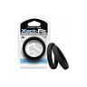 18 xact-fit cockring 2-pack - black