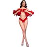 Open-Crotch Thong Chilirose CR 4885 Red
