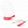 Collar KINK with 65 cm Leash and Ring Rivet Adjustable 36-50 cm x 3.8 cm