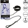 CalExotics Nocturnal Adjustable Leather Collar & Leash