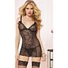 Cupids Bow Chemise & Thong by Seven 'til Midnight