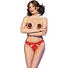 Lingerie Set CHILIROSE CR 4839 with Nipple Covers