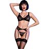 Lingerie Set Chilirose CR 4692 Four Piece Set