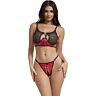 Lingerie Set SUBBLIME 955540 with Front Zip Design
