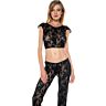 Lace Pants and Top Set by Music Legs