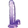 Realistic Penis King Cock Clear 15.2 cm with Balls