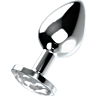 Anal Plug OHMAMA with Decorative Crystal