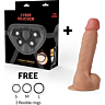 Strap-On Cyber Silicock Ansel for Dildos with 3 Rings