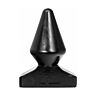 All black anal plug 18,5cm