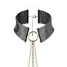 Bijoux Desire Metallique Choker with Adjustable Chain Belt