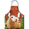 Diablo Picante Sheep Apron with Fun and Erotic Designs