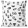 Cushion Diablo Picante 30x30 with funny penis print