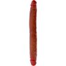 Get Real Double-Ended Dildo 35cm with Movable Foreskin