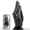 Fisting Dildo All Black 21 cm - Ergonomic Comfort