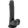 Realistic Dildo by S Pleasures - Don Jon Black 16.5 cm