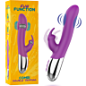 Vibrator FUN FUNCTION COMBI DOUBLE TAPPING with Dual Motors