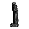 ALL BLACK Realistic Dildo 22 cm