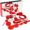 Bondage Set EXPERIENCE - BDSM Fetish Kit Red Series