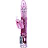Rechargeable vibrator multifunction with clit stimulating throbbing butterfly