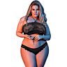 Lingerie Set Bandeau & Panty by Bandeaux | Lace Elegance