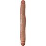 King cock 12 slim double dildo tan