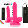 Realistic Vibrator Diversia 17cm with Flexible Vibration